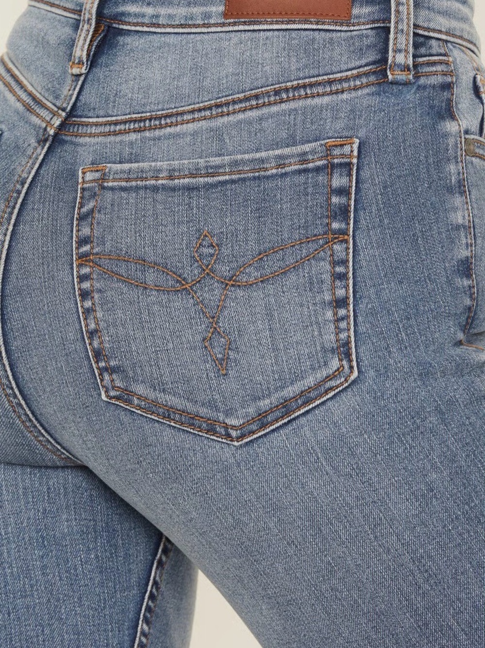Shyanne Luna High Rise Flare Stretch Denim Jeans